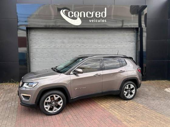 JEEP COMPASS 2.0 16V FLEX LIMITED AUTOMÁTICO JEEP COMPASS 2.0 16V FLEX LIMITED AUTOMÁTICO
